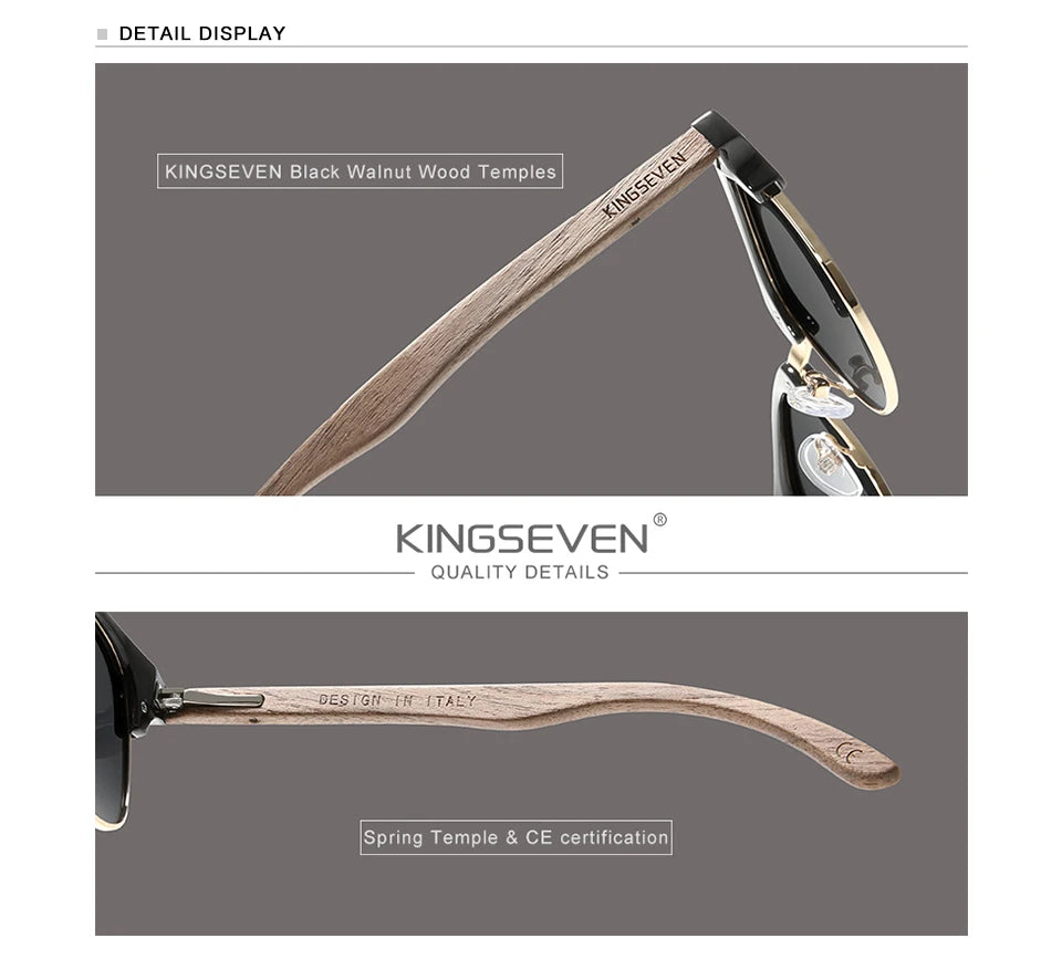 Signature Boardwalk Wooden Clubmaster