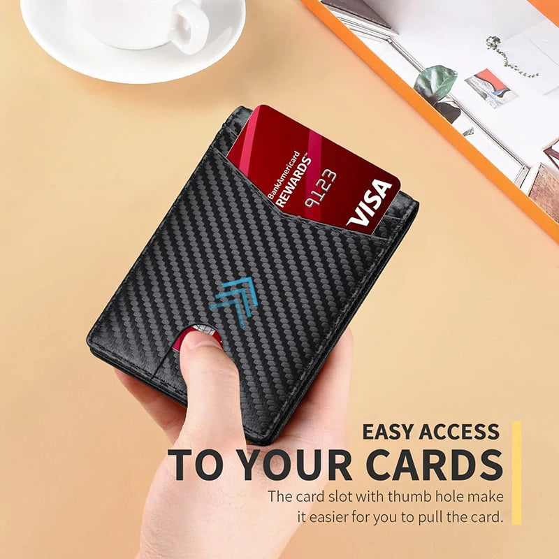 The Stealth Carbon Slim Wallet
