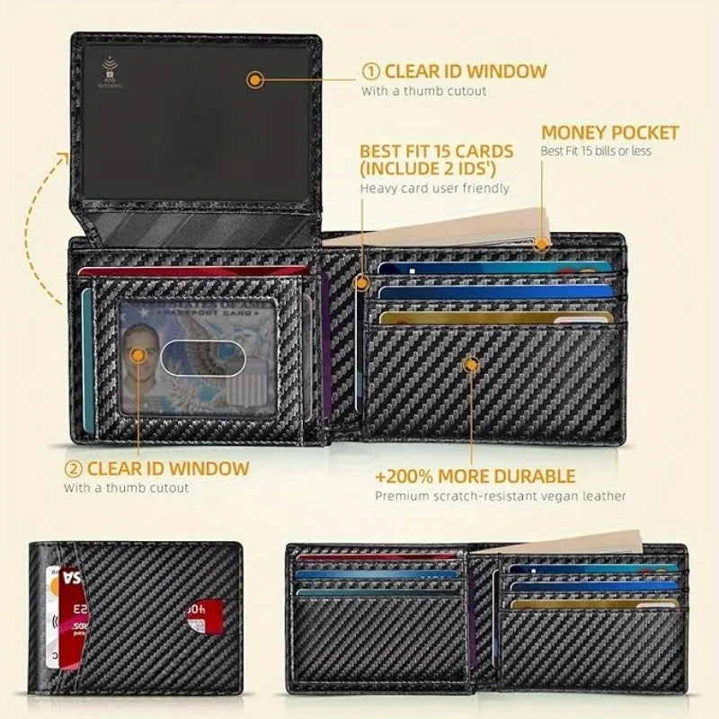 The Stealth Carbon Slim Wallet