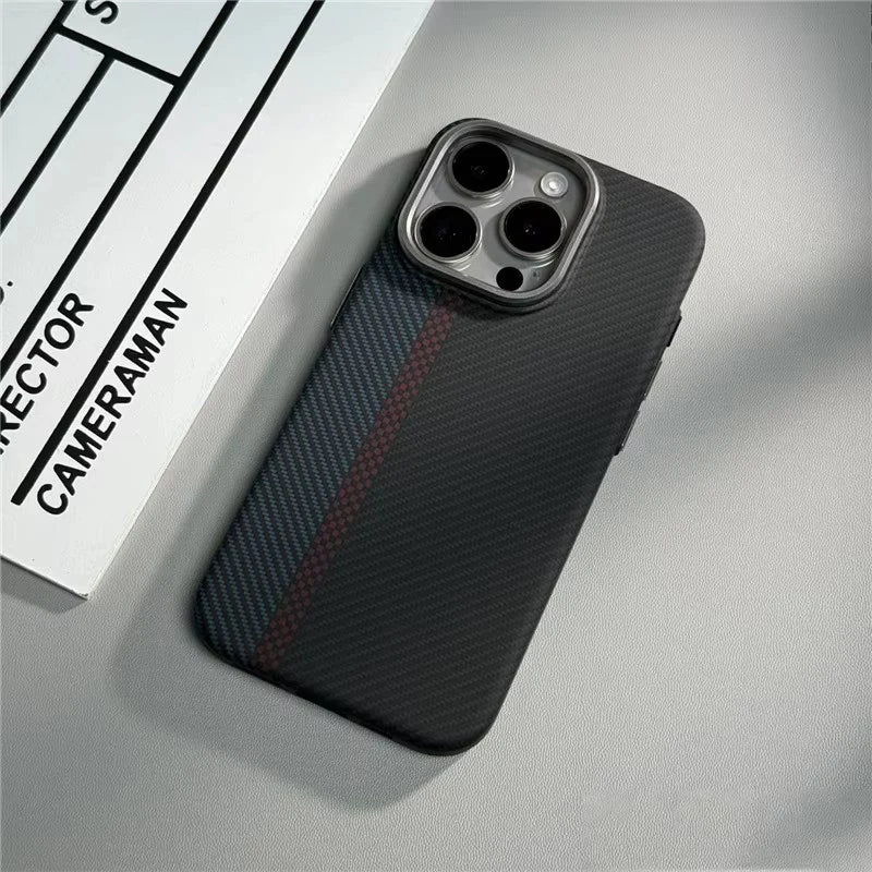 The Apex Carbon Fiber MagSafe Case