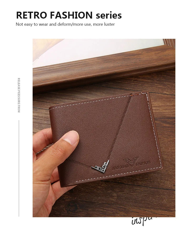 The Sovereign Leather Bi-Fold Wallet