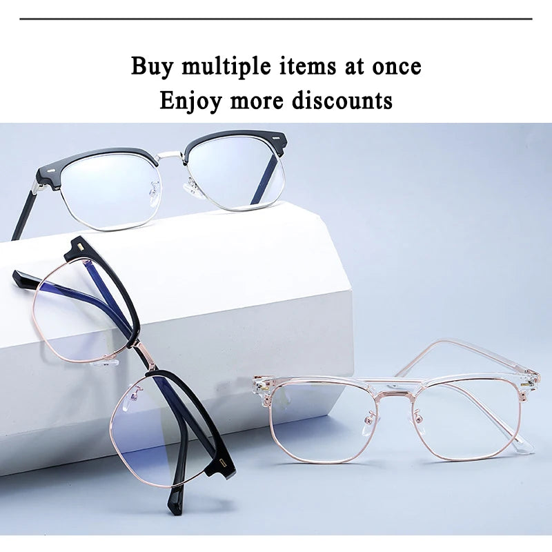Signature Intellect Half-Frame Glasses