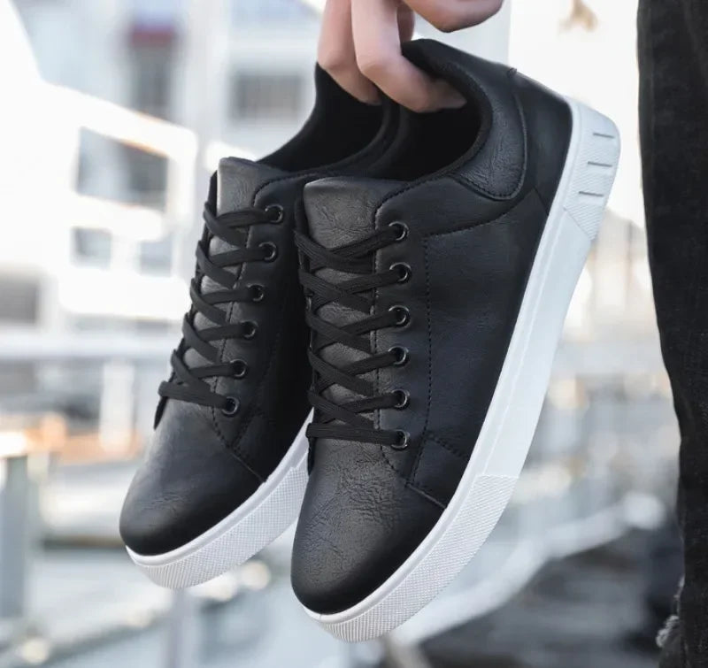 Signature Smart Casual Leather Sneakers for Men