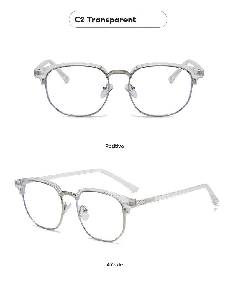 Signature Intellect Half-Frame Glasses