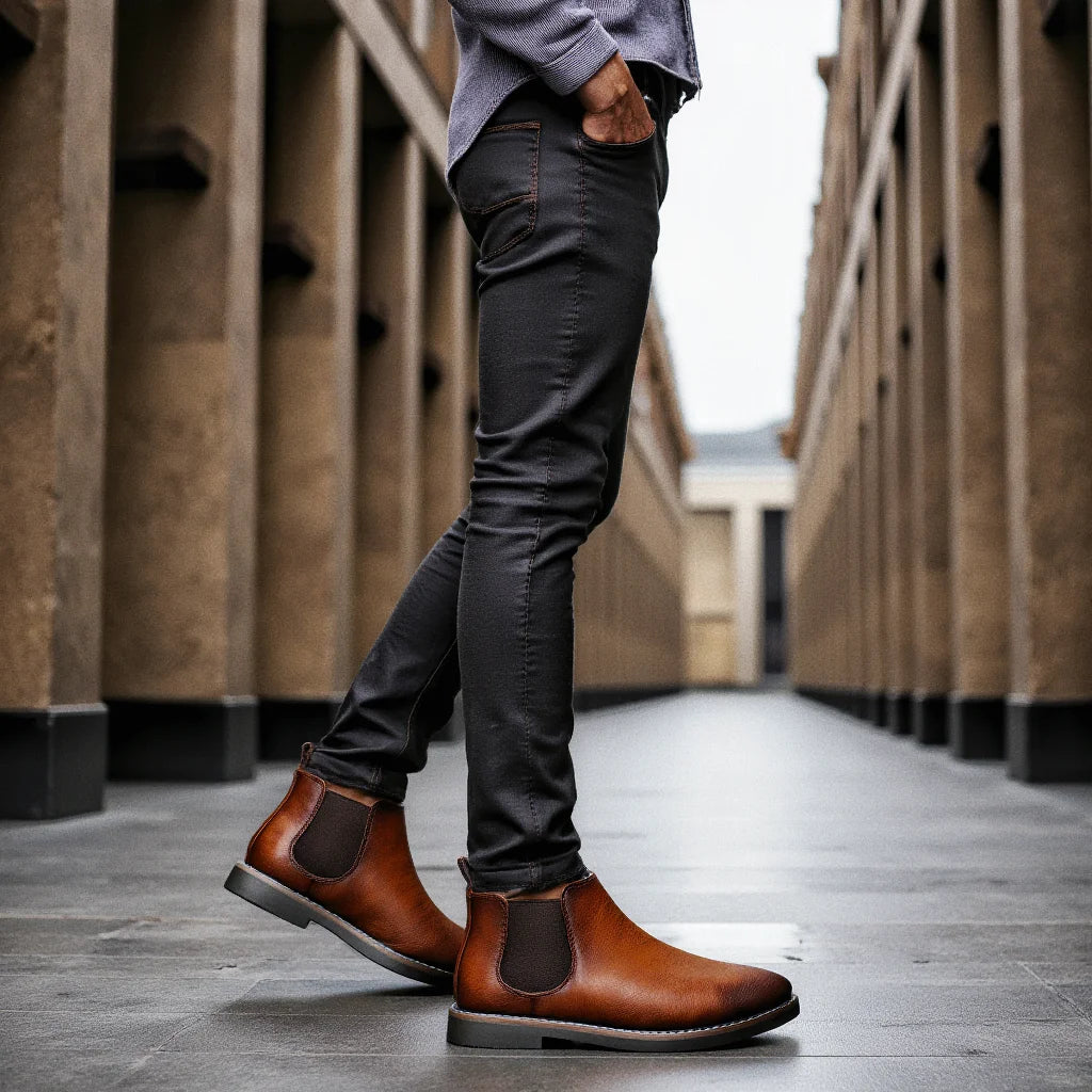 Signature Gentleman's Luxury Leather Chelsea Boots
