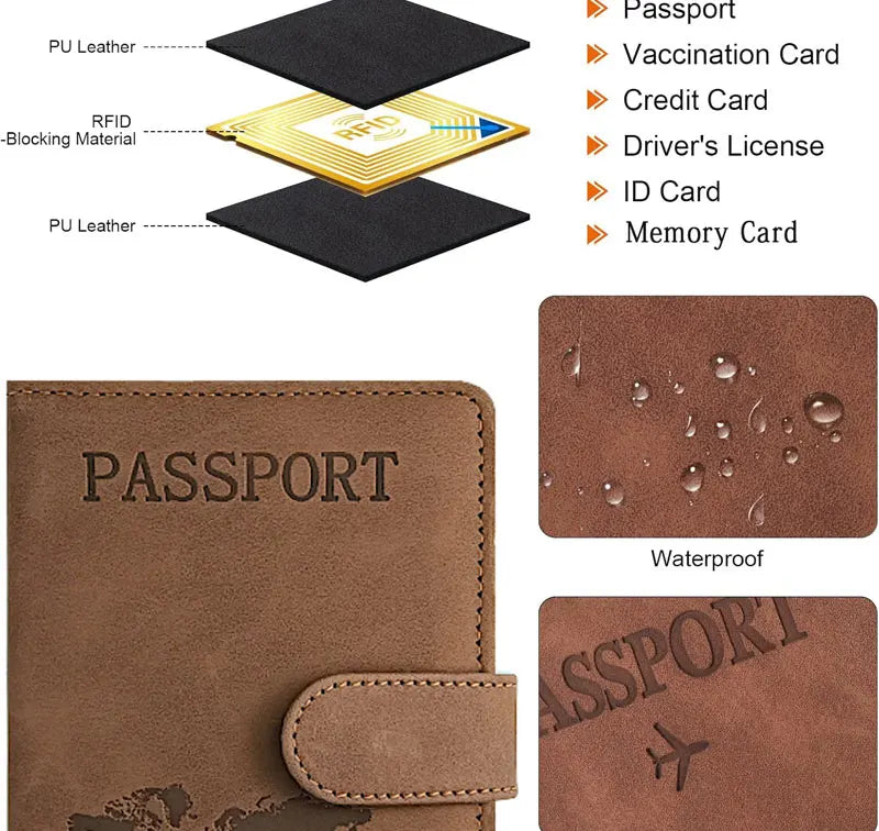 The Navigator RFID Passport Wallet