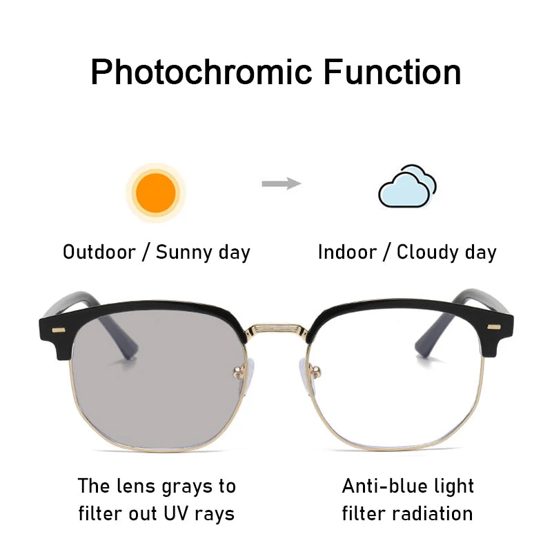Signature Intellect Half-Frame Glasses