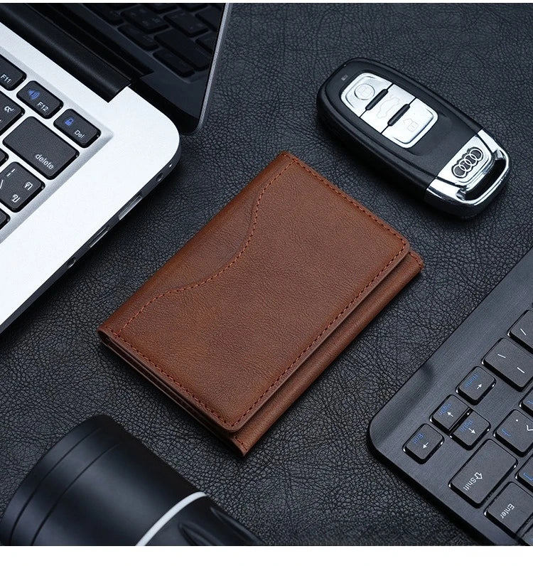 The Maverick MagSafe Leather Wallet Case