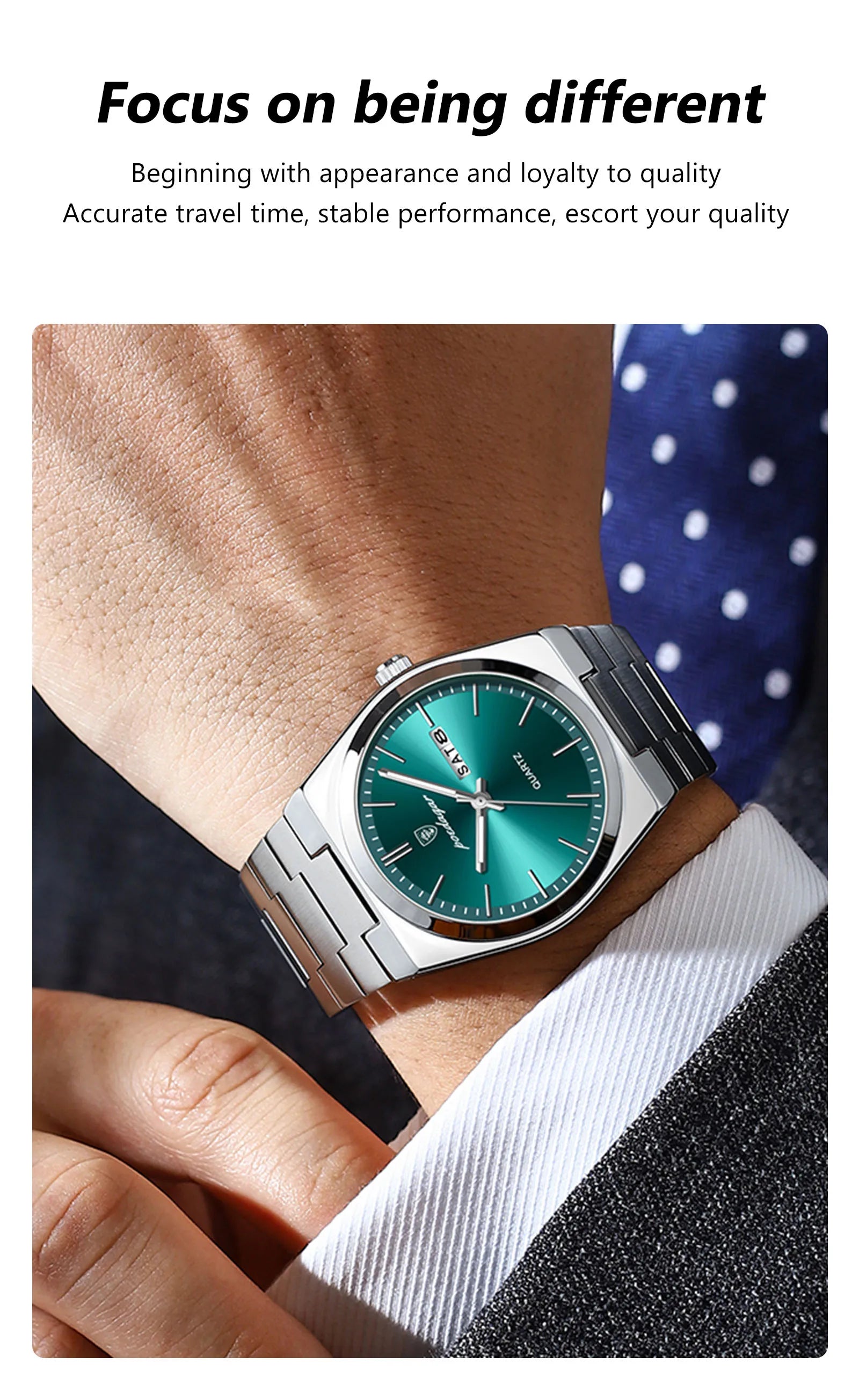 Signature Executive Watch & Bracelet Luxury Gift Set