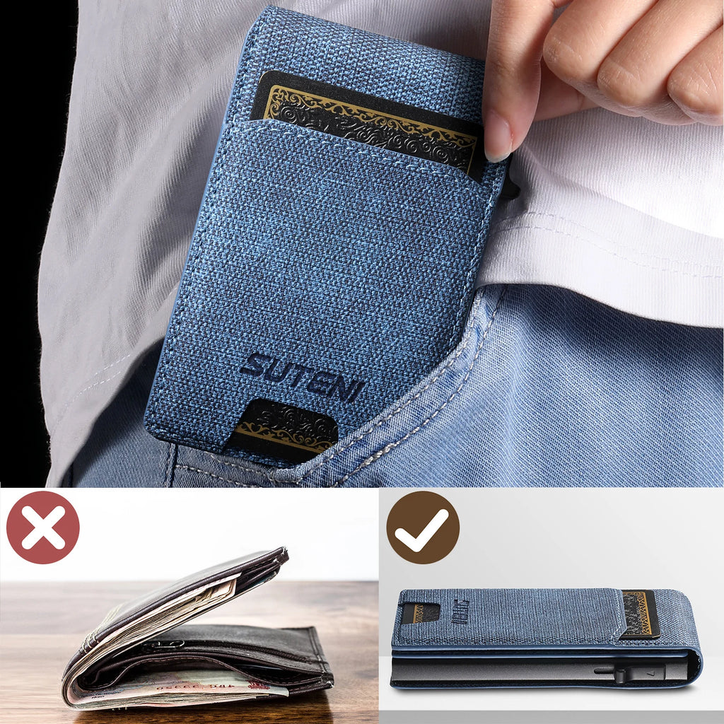 The Ascend Push-Out Leather Wallet