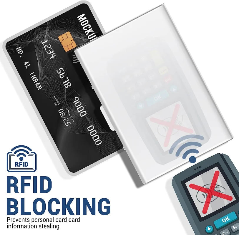 The Sentinel RFID Aluminum Card Case