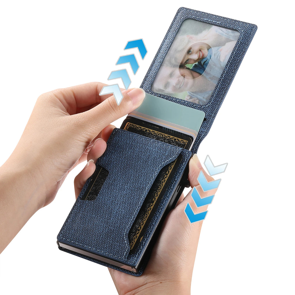 The Ascend Push-Out Leather Wallet