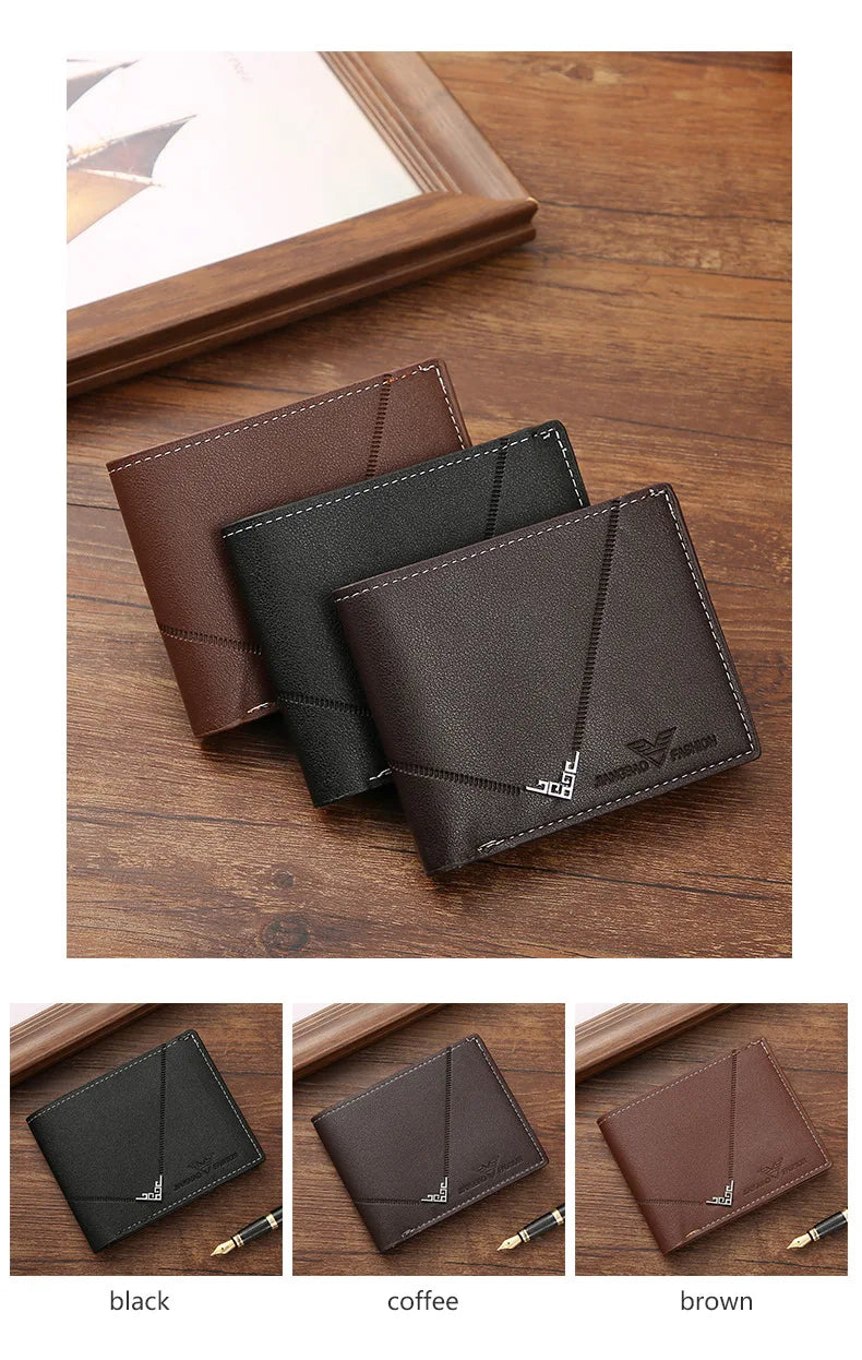 The Sovereign Leather Bi-Fold Wallet