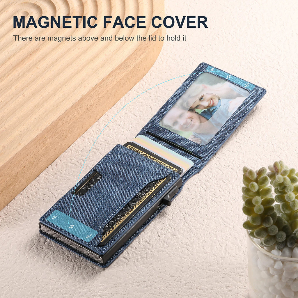 The Ascend Push-Out Leather Wallet