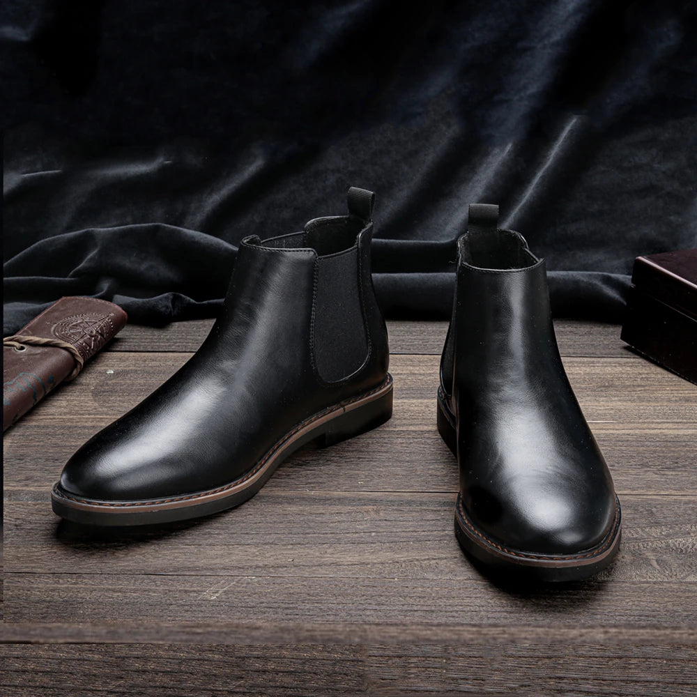 Signature Gentleman's Luxury Leather Chelsea Boots