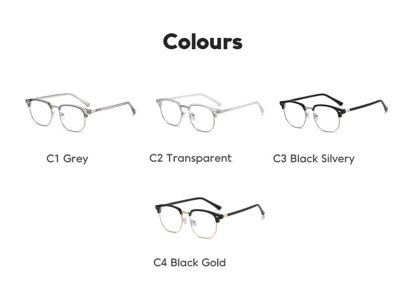 Signature Intellect Half-Frame Glasses