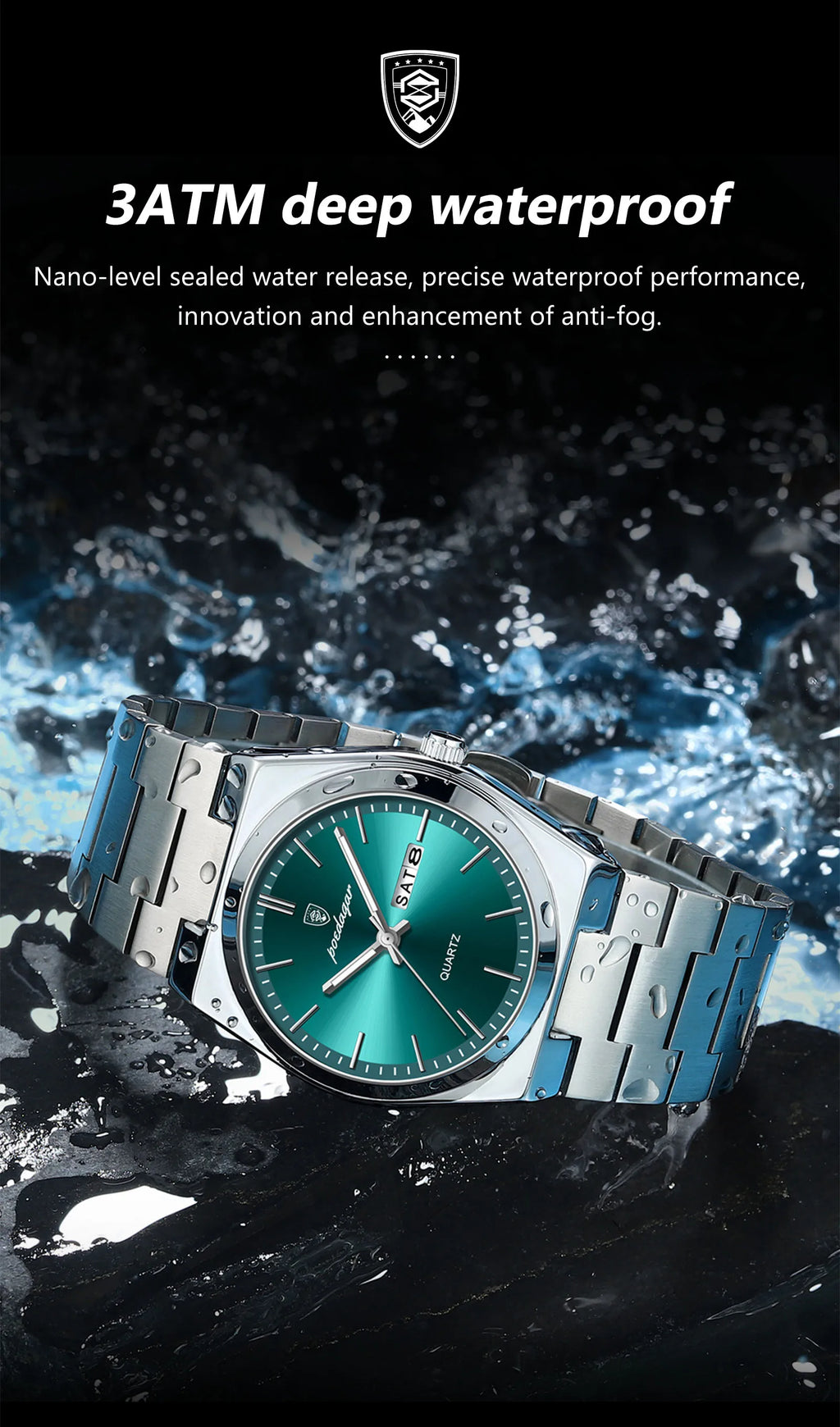 Signature Executive Watch & Bracelet Luxury Gift Set