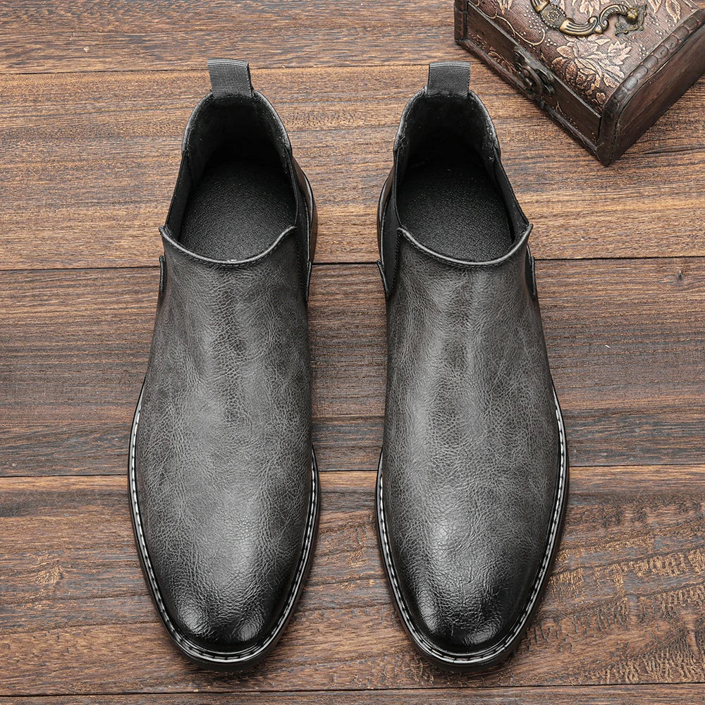 Signature Gentleman's Luxury Leather Chelsea Boots