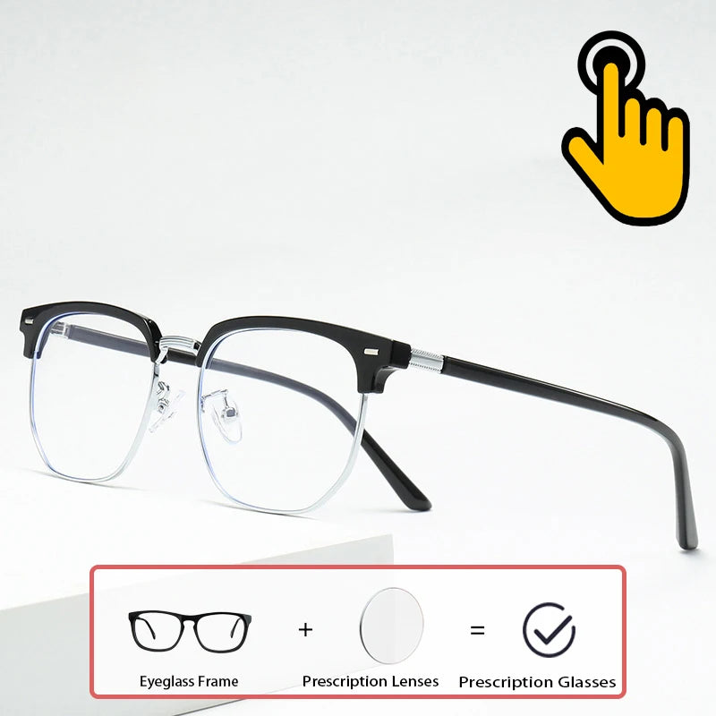 Signature Intellect Half-Frame Glasses