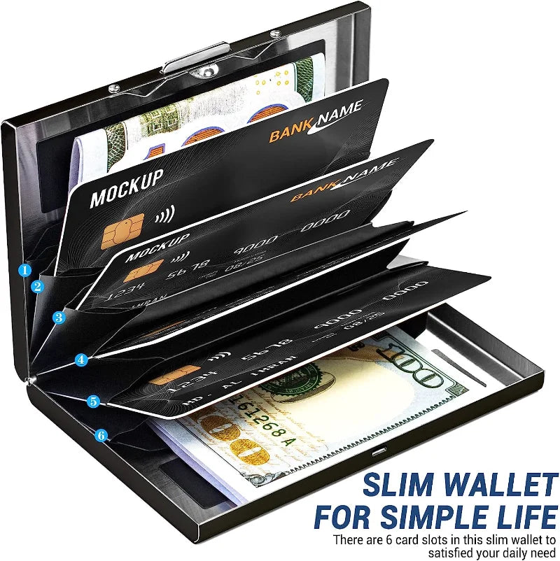 The Sentinel RFID Aluminum Card Case