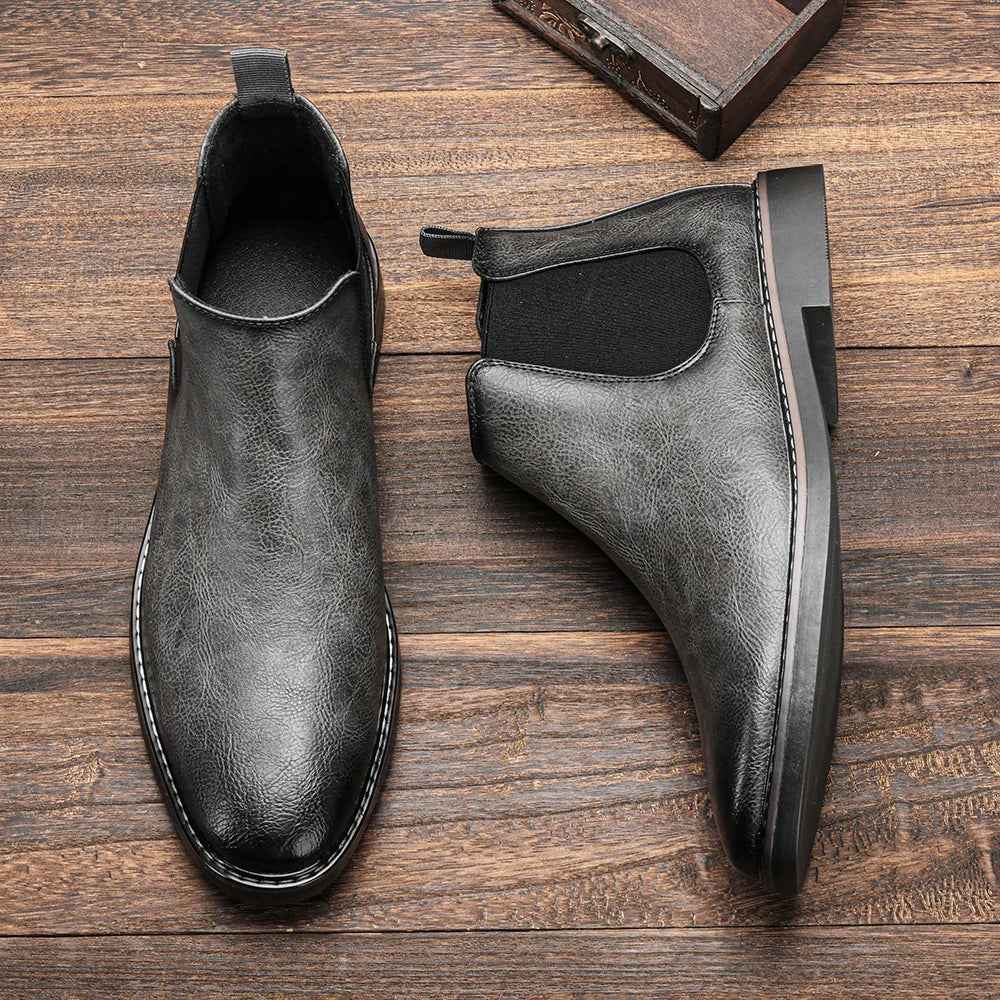 Signature Gentleman's Luxury Leather Chelsea Boots